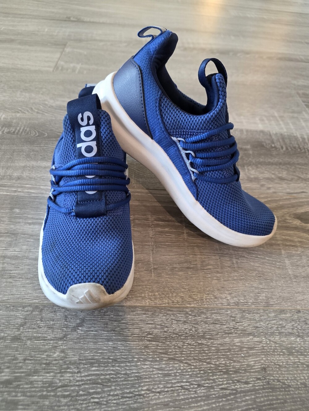 Adidas Blue Casual Knit Sneakers